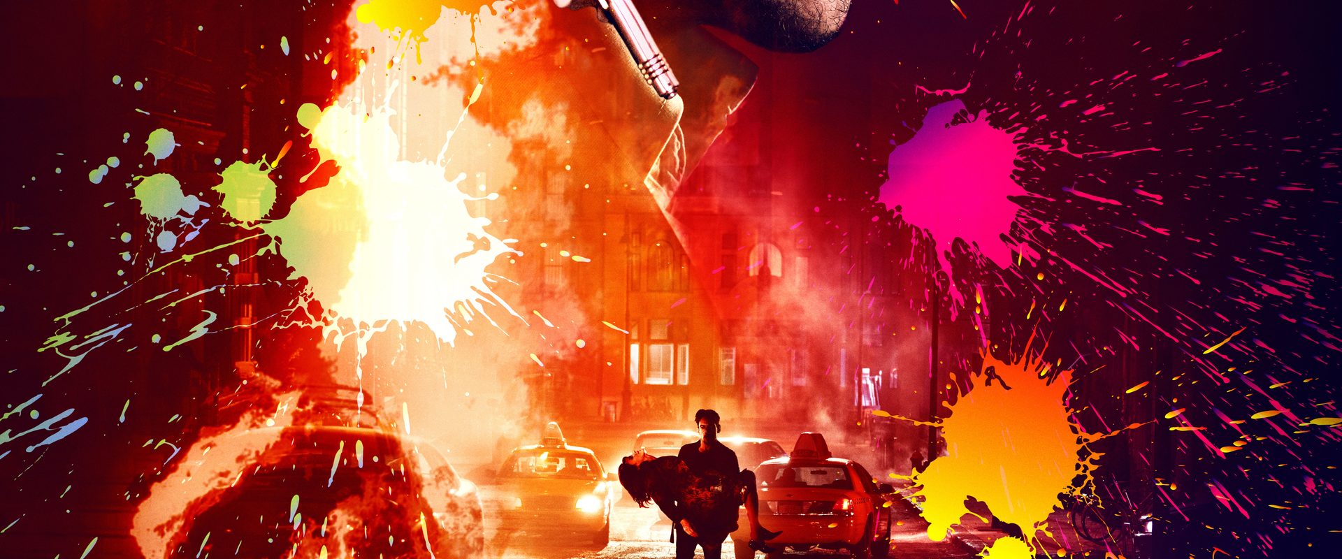 American Night background