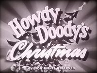 Howdy Doody's Christmas poster