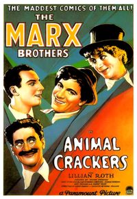 Animal Crackers poster