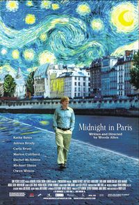 Midnight in Paris poster