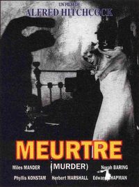 Murder! poster