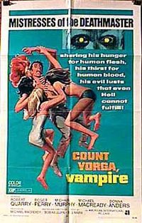 Count Yorga, Vampire poster