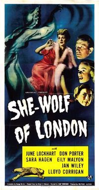 She-Wolf of London poster