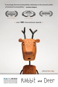 Rabbit and Deer poster