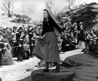 The Song of Bernadette poster