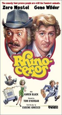 Rhinoceros poster