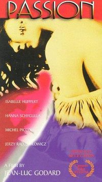 Godard's Passion poster