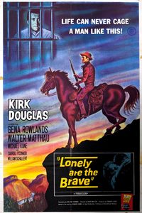 Lonely Are the Brave poster