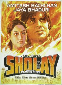 Sholay poster