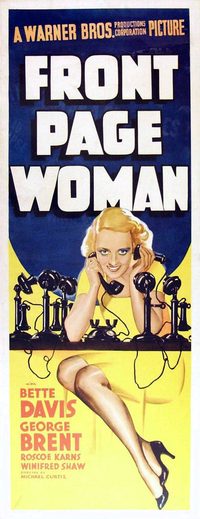 Front Page Woman poster