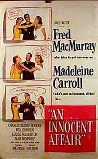 An Innocent Affair poster