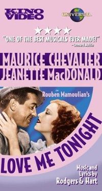 Love Me Tonight poster