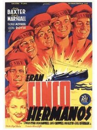 The Fighting Sullivans poster
