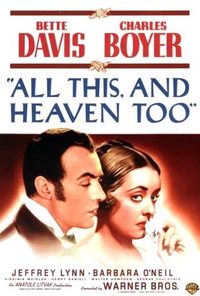 All This, and Heaven Too poster